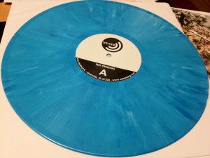 Blue Marbled Test Pressing